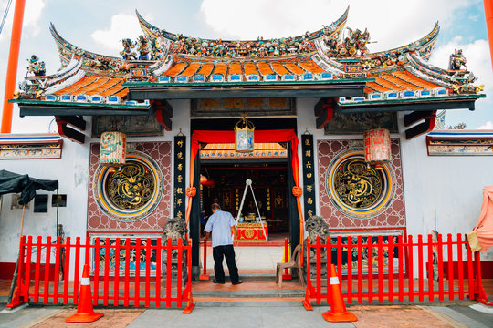 Cheng Hoon Teng Chinese temple in Malacca, Malaysia