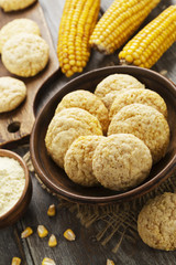Homemade сorn cookies
