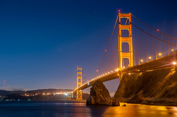 Fort Baker at Night