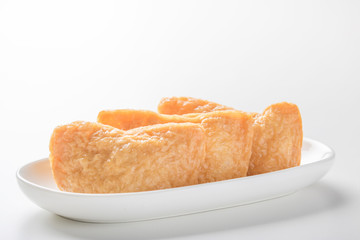 Inari sushi - Japanese sushi - Sushi rice in deep fried tofu bag
