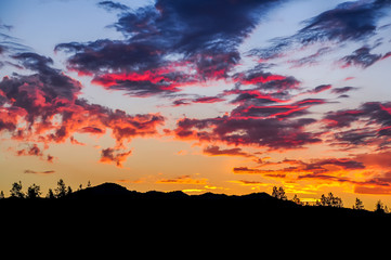 Obraz na płótnie Canvas Wyoming Sunrise