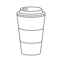 Coffee to go icon vector illustration graphic design