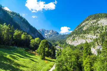 Naklejka premium Alps Mountains View from Salzberg