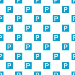 Parking place pattern seamless in flat style for any design