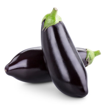 Two eggplant