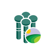 Nature Group Logo Icon Design