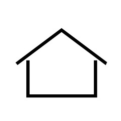 home icon simple  symbol