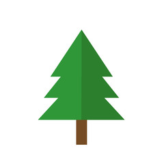 Obraz premium Christmas tree icon