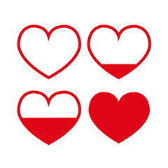 Valentine's day card idea Love meter