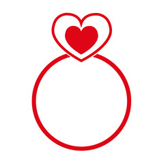 Heart vector icon