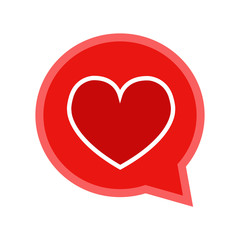 Heart vector icon