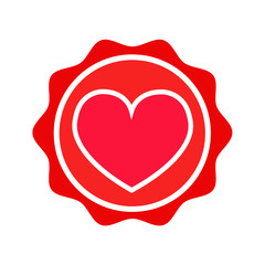 Heart vector icon