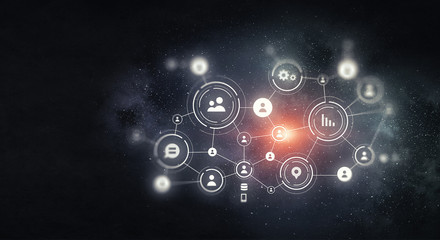 Technologies for connection. Mixed media