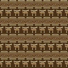 Ethnic african tribal pattern