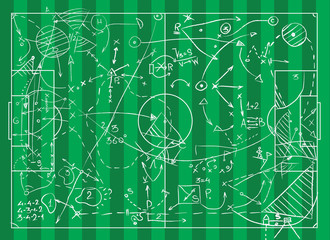 Coaching Board for game tactics and strategies © Zarya Maxim