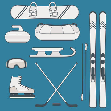 Winter sports and activities equipment
