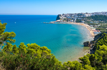 The marine landscapes and the colors of the Gargano
