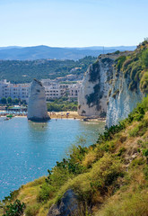 The marine landscapes and the colors of the Gargano
