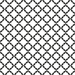 Ornamental seamless floral ethnic black and white pattern. Background can be used for surface design, wallpaper, textile, fabric, wrapping, web. Template for design and decoration