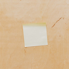 Paper Note On Desk