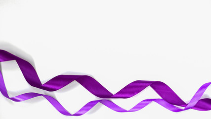 Ribbon, background, curle, white, ultraviolet, violet, helix, handiework, needlework,