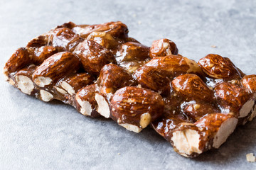 Organic Almond Bar with Honey No Glucose