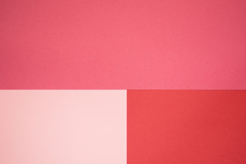 Pink and red color paper, abstract background
