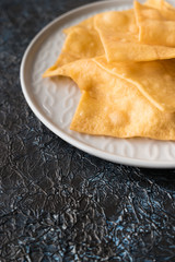 Coscoroes on a plate