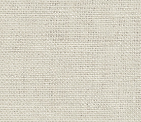 Light canvas background. Coarse textile texture. Highly detailed rough fabric.