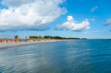S&uuml;dstrand in Burgtiefe auf der Insel Fehmarn