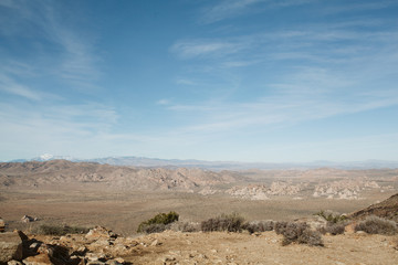 Joshua Tree National Park overlook from Ryan Mountain
