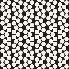 Vector seamless stripes pattern. Modern stylish texture with monochrome trellis. Repeating geometric hexagonal grid. Simple lattice design.