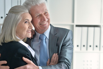 Obraz premium seniour man and woman