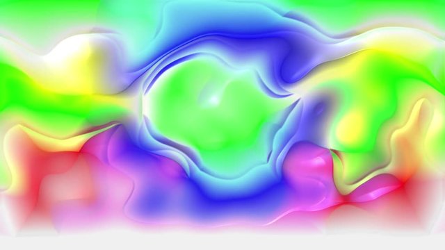 4K Color Changing Vibrant Abstract Prism