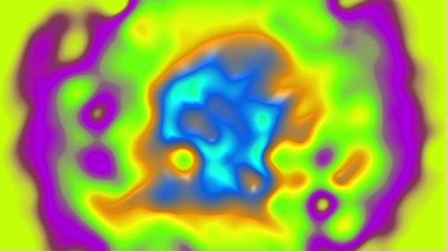 4K Colorful Rainbow Abstract Foil Shapes