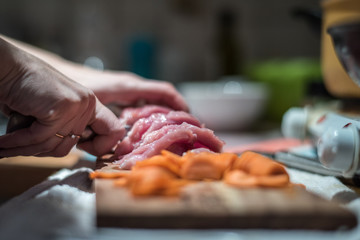 cooking meat dishes