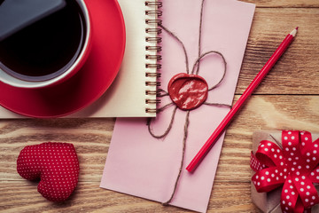 Writing love confession