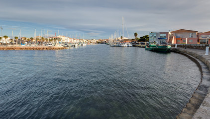 Bassin de Thau - Port de Meze - Herault -Occitanie
