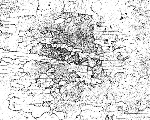 Obraz premium Vector Cracked Texture