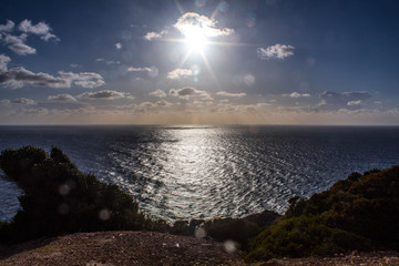 Sol na ponta do cabo espichel