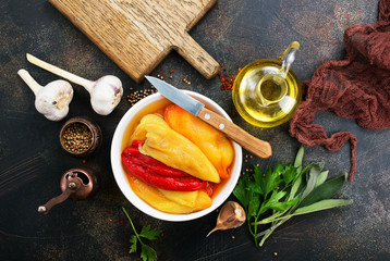baked pepper