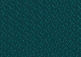 Vector pattern teal lines, repeat texture background. A simple geometric texture.