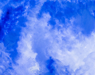 Fototapeta premium blue watercolor