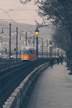 Tramway in Budapest