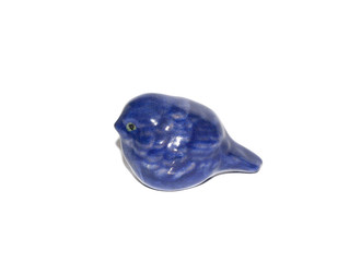 sparrow souvenir isolated on white background