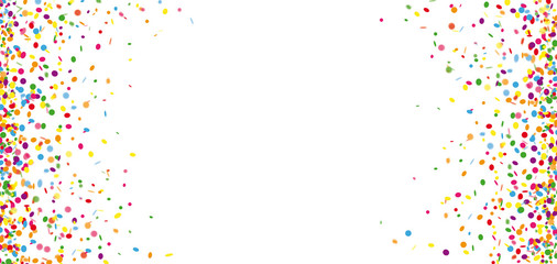 Banner mit Kofetti