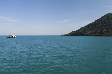 Fototapeta premium Beautiful view of the sea