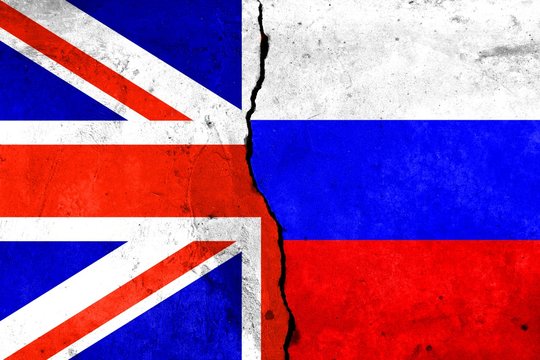 Two Flags: The United Kingdom And Russia