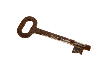 key door isolated on white background background