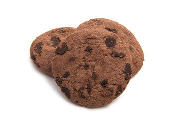 chocolate chip cookies with chocolate